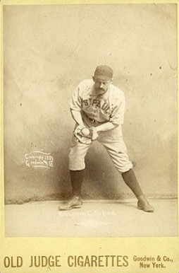 1888 Old Judge Cabinets Broughton #42-5 Baseball Card