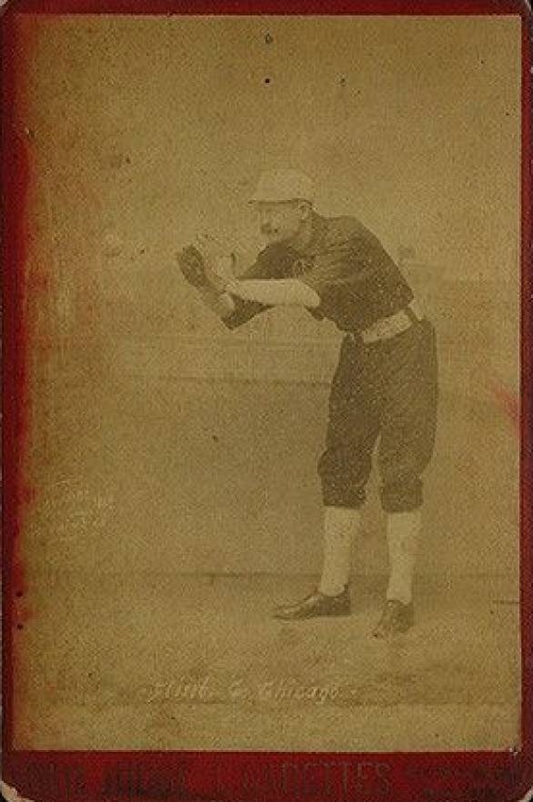 1888 Old Judge Cabinets Silver Flint #163-2a Baseball Card