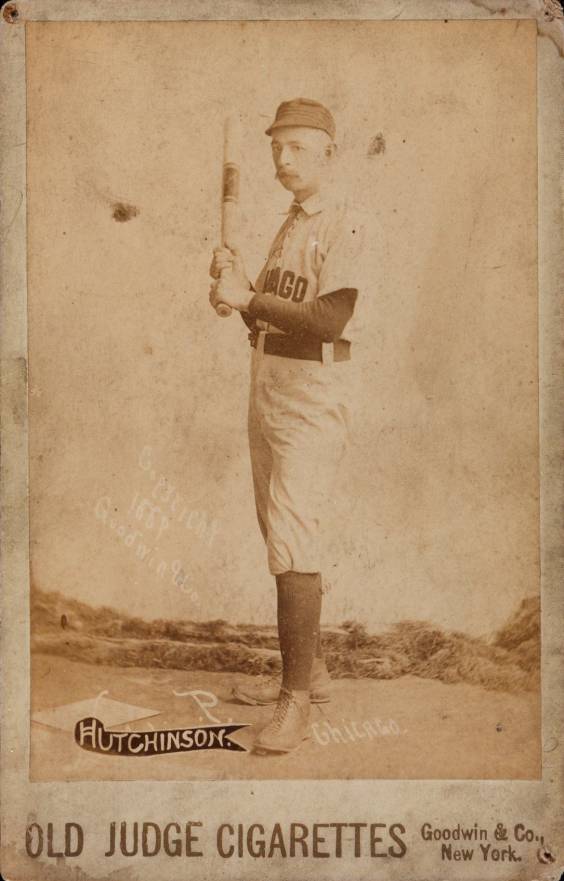 1888 Old Judge Cabinets Hutchinson, P. Chicago #242-3 Baseball Card