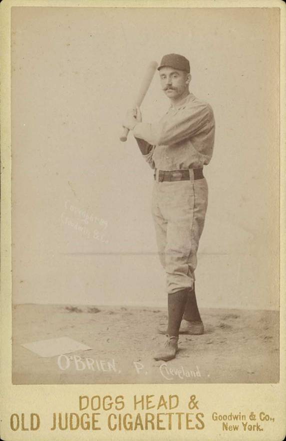 1888 Old Judge Cabinets O'Brien, P. Cleveland #352-1a Baseball Card