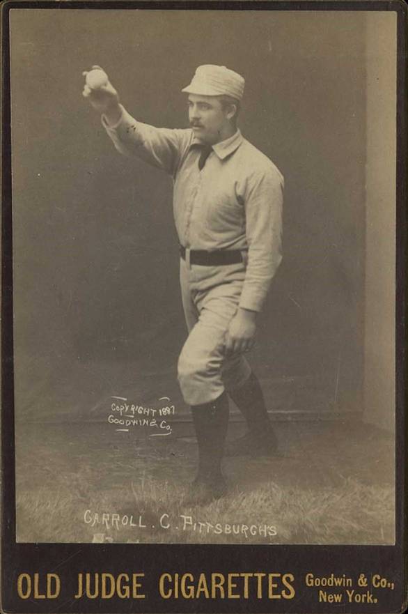 1888 Old Judge Cabinets Carroll. C. Pittsburgh's #68-1 Baseball Card