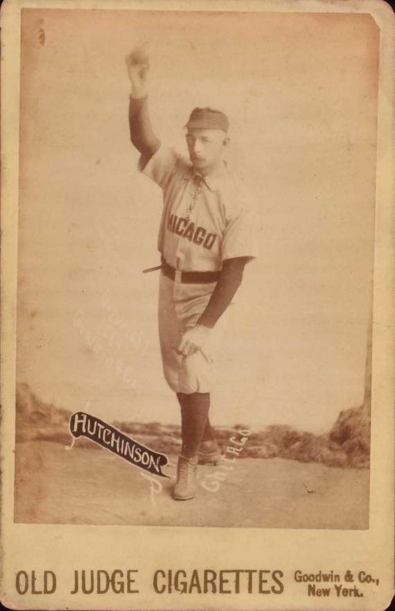 1888 Old Judge Cabinets Hutchinson P. Chicago #242-2 Baseball Card