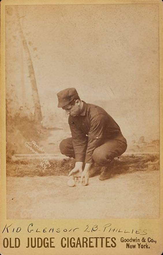 1888 Old Judge Cabinets Kid Gleason #192-1 Baseball Card