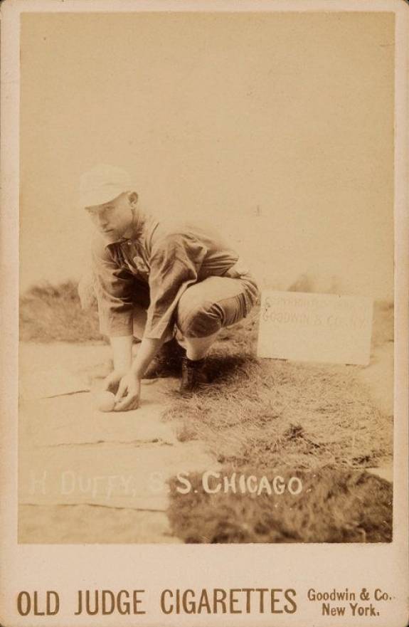 1888 Old Judge Cabinets H Duffy, S.S. Chicago #135-2 Baseball Card