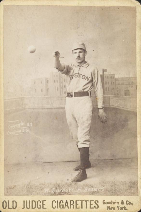 1888 Old Judge Cabinets Bill Sowders #431-4a Baseball Card