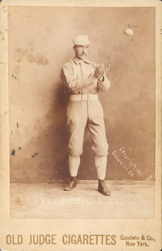 1888 Old Judge Cabinets George Van Haltren #471-4a Baseball Card