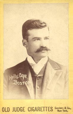1888 Old Judge Cabinets Kelly, Capt. Boston #254-11 Baseball Card
