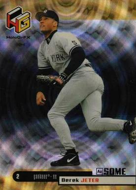 1999 Upper Deck Hologrfx Derek Jeter #38 Baseball Card