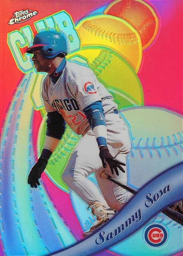 1999 Topps Chrome All-Etch Sammy Sosa #AE2 Baseball Card