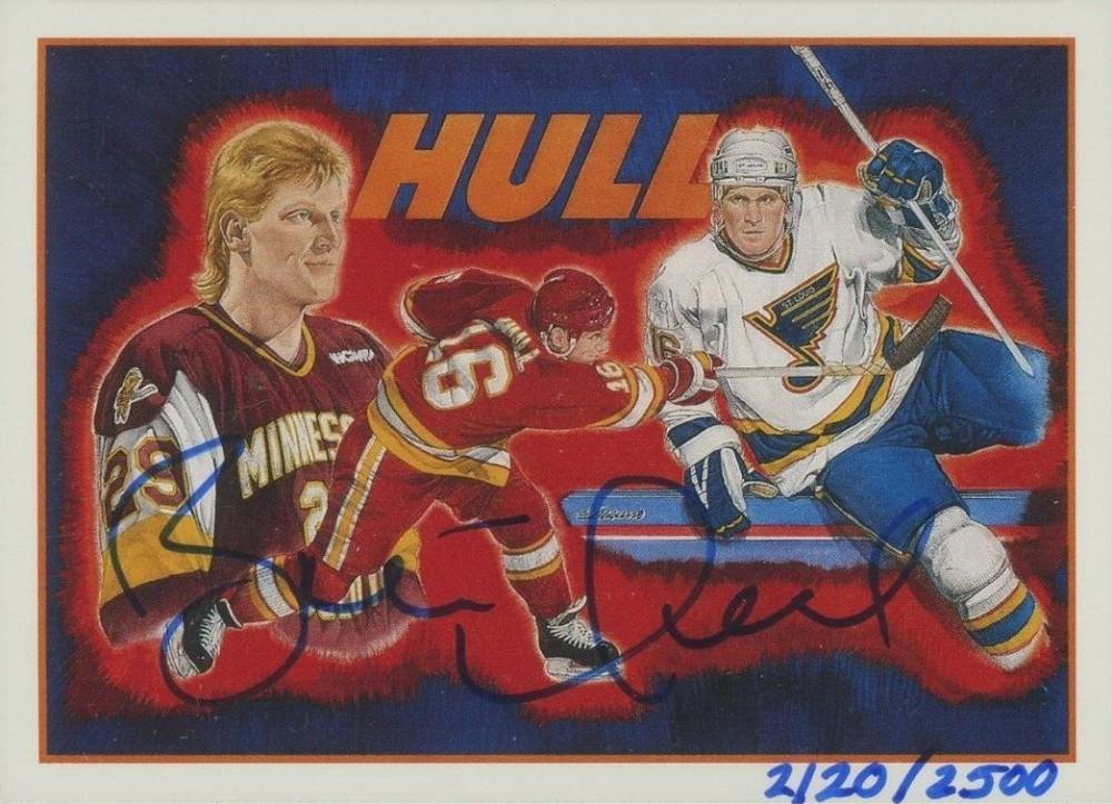 1991 Upper Deck Brett Hull Heroes Brett Hull #9 Hockey Card