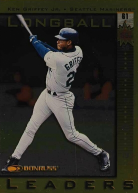 1998 Donruss Long Ball Leaders Ken Griffey Jr. #1 Baseball Card