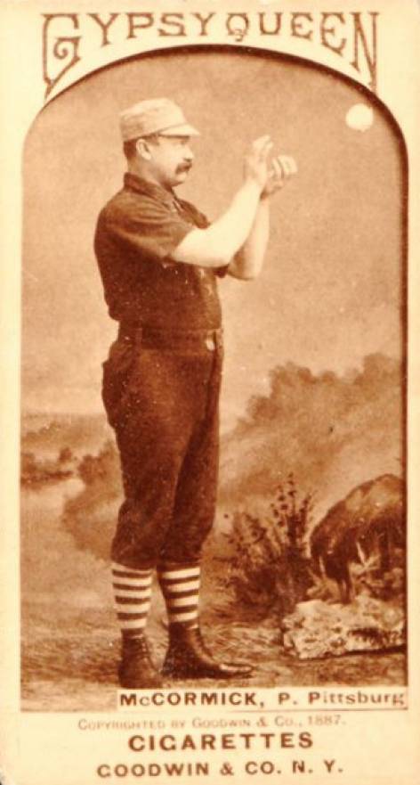 1887 Gypsy Queen McCormick, P. Pittsburg #111c Baseball Card