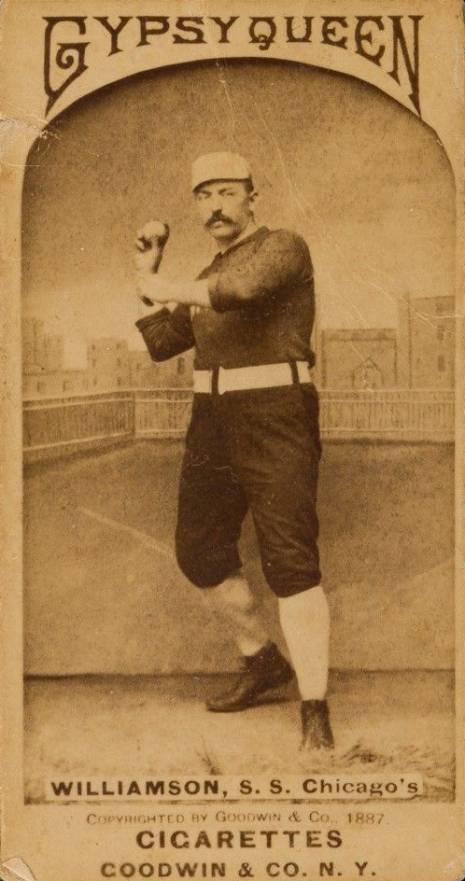 1887 Gypsy Queen Williamson, S.S., Chicago's #502-3a Baseball Card