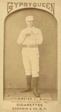 1887 Gypsy Queen Bill Stemmyer #152 Baseball Card