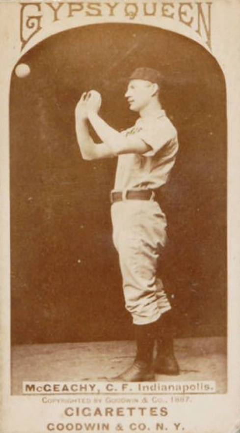 1887 Gypsy Queen Jack McGeachy #113-1 Baseball Card