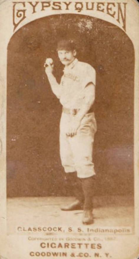 1887 Gypsy Queen Jack Glasscock #70 Baseball Card