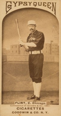 1887 Gypsy Queen Flint, C. Chicago #58.5-1 Baseball Card