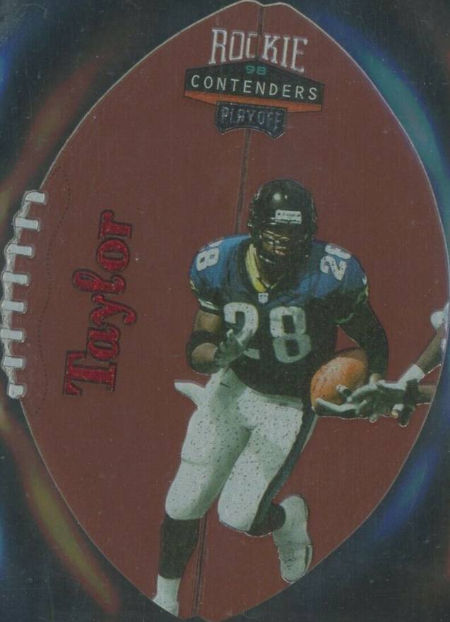 1998 Playoff Contenders Leather Fred Taylor #42 Football Card