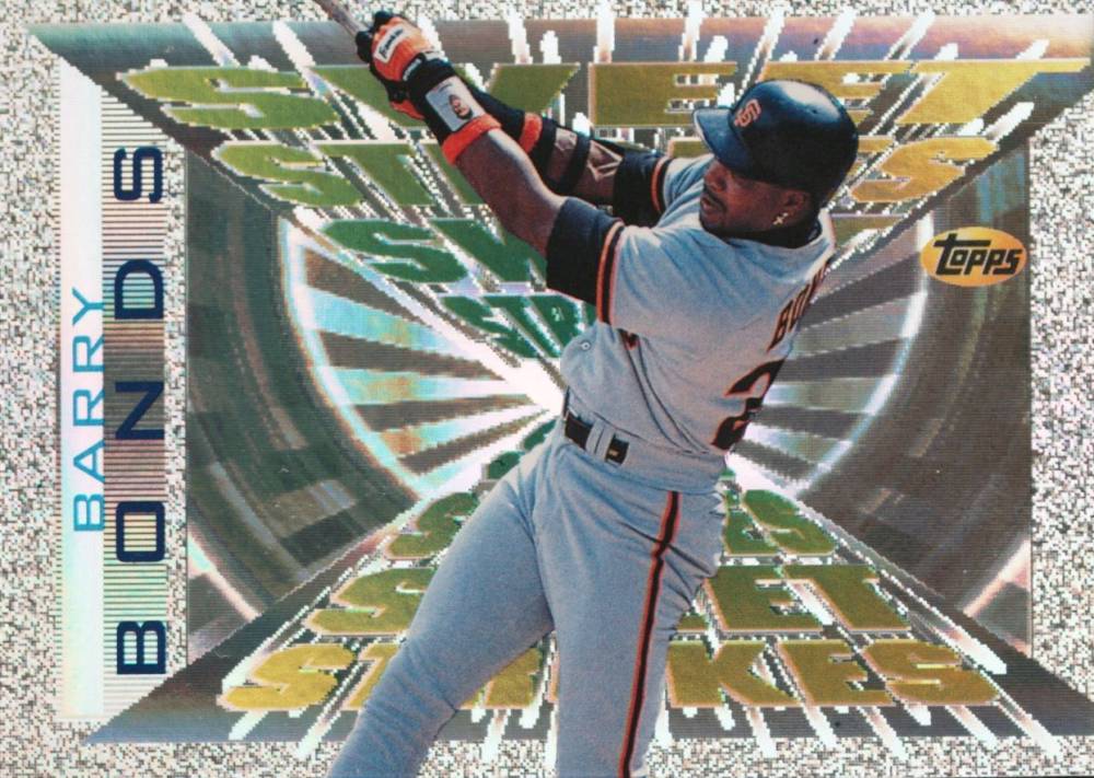 1997 Topps Sweet Strokes Barry Bonds #SS4 Baseball Card
