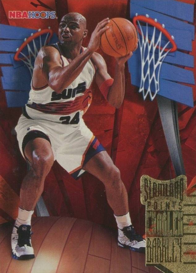 1995 Hoops Slamland Charles Barkley #SL35 Basketball Card