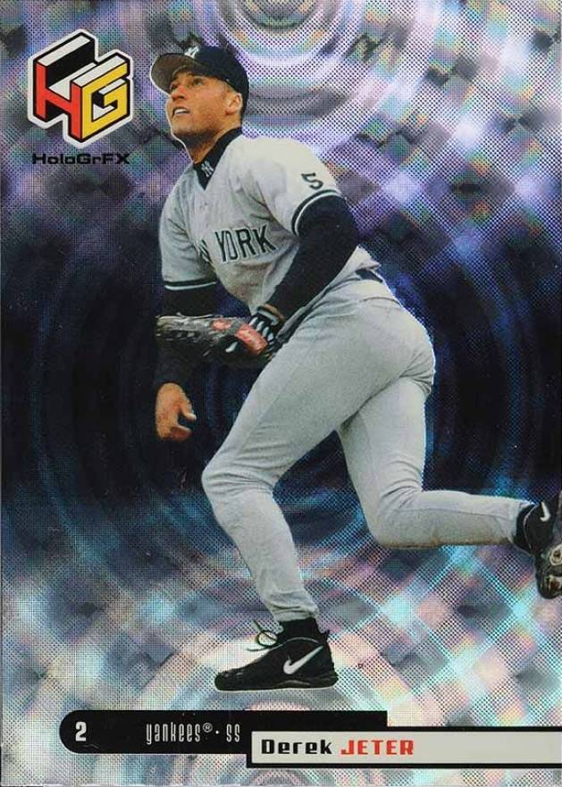 1999 Upper Deck Hologrfx Derek Jeter #38 Baseball Card