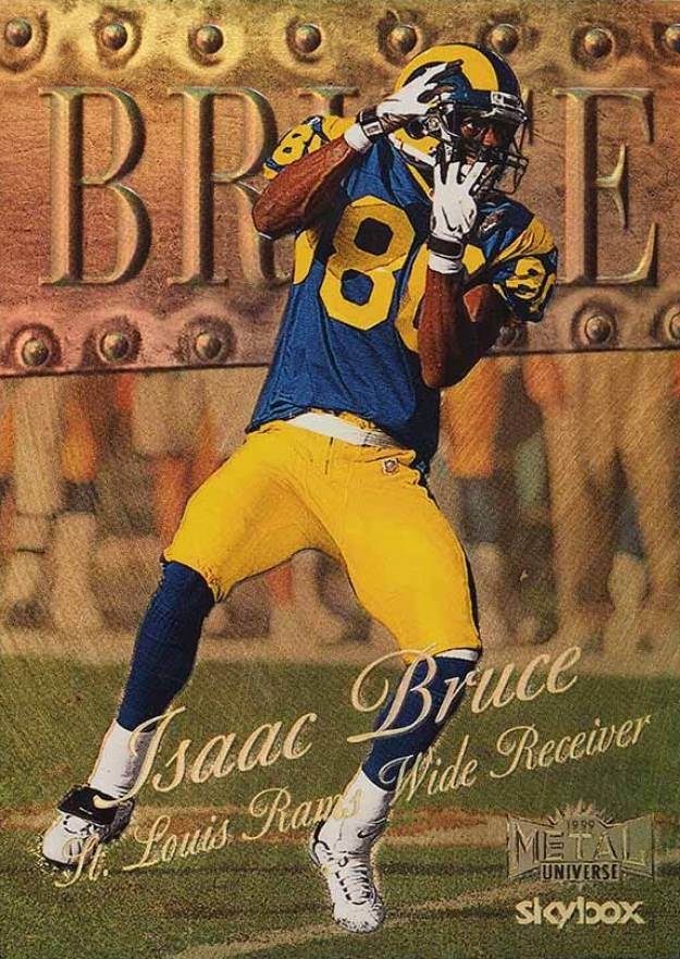 1999 Metal Universe Isaac Bruce #141 Football Card