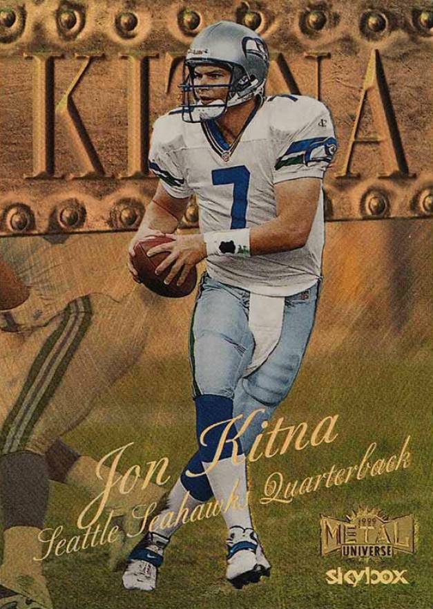 1999 Metal Universe Jon Kitna #67 Football Card