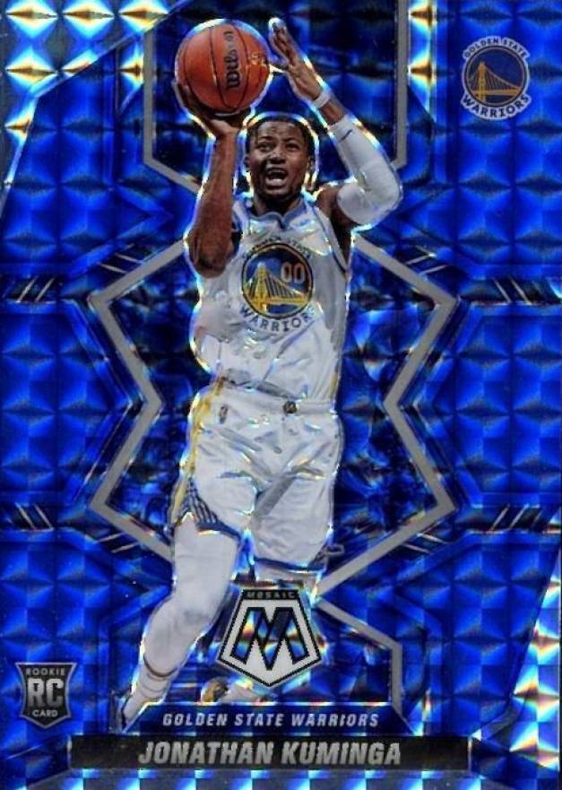 2021 Panini Mosaic Jonathan Kuminga #205 Basketball Card