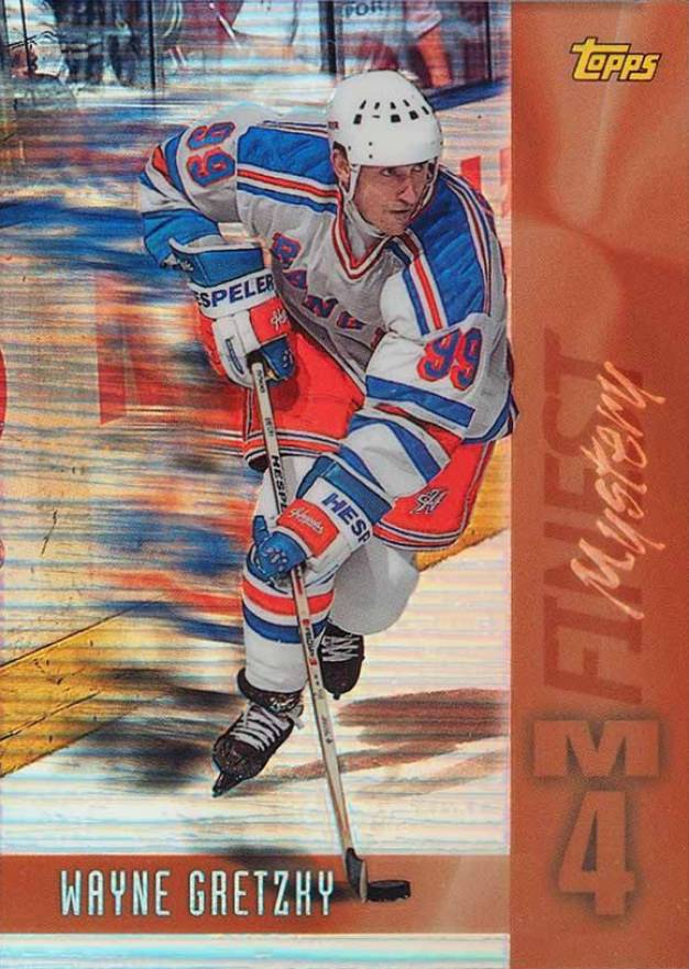1998 Topps Mystery Finest Wayne Gretzky #M4 Hockey Card