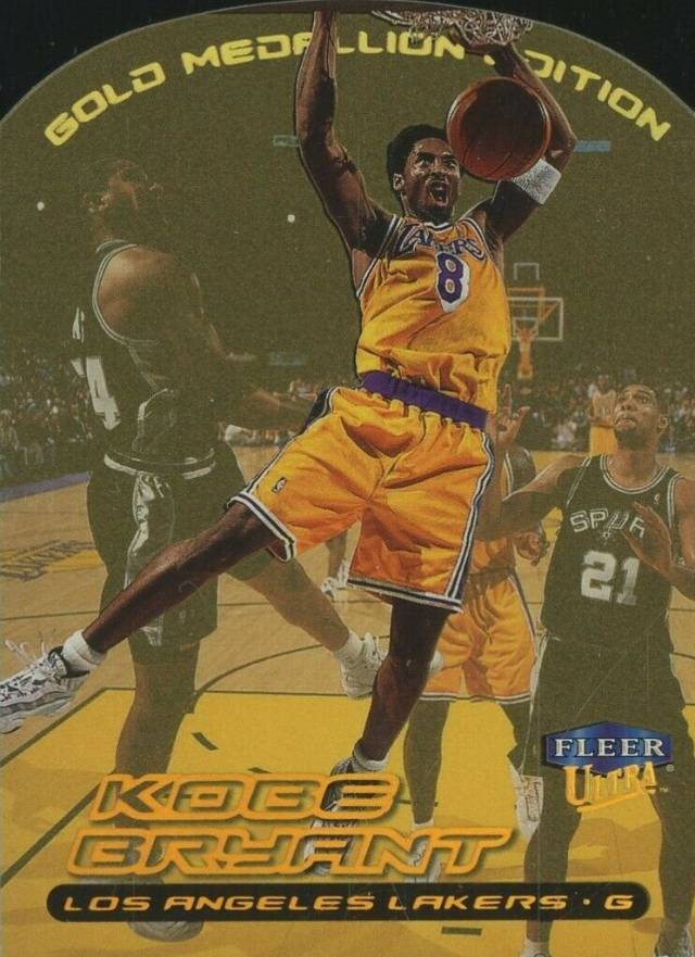 1999 Ultra Gold Medallion Kobe Bryant #50G Basketball Card