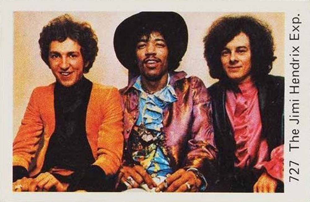 1978 Swedish Samlarsaker The Jimi Hendrix Exp. #727 Non-Sports Card