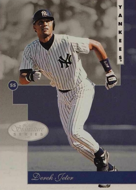 1996 Leaf Signature Derek Jeter #67 Baseball Card