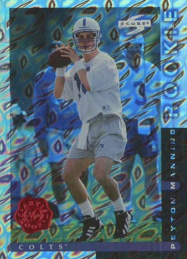 1998 Score Pre-Production  Peyton Manning #PP123 Football Card