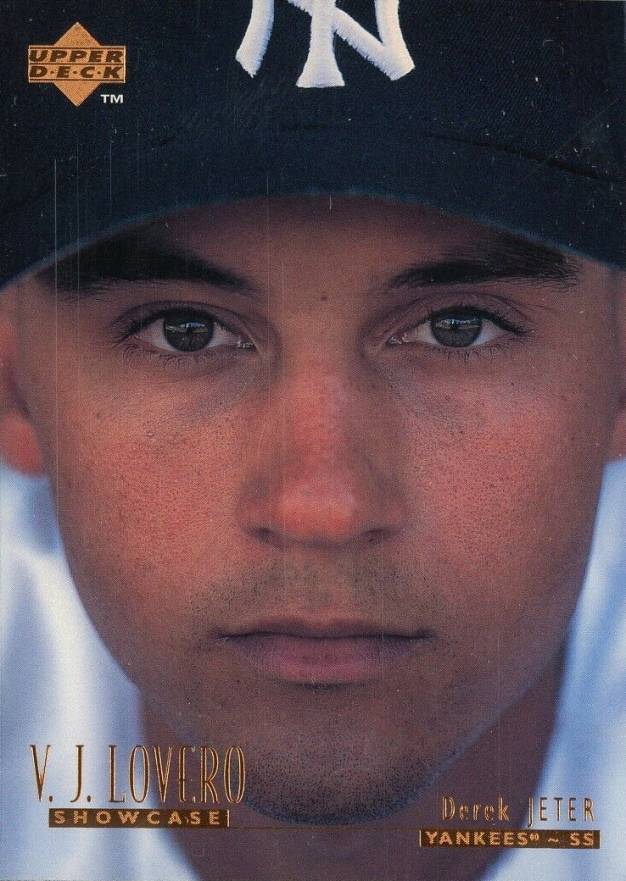 1996 Upper Deck V.J. Lovero Collection Derek Jeter #VJ3 Baseball Card