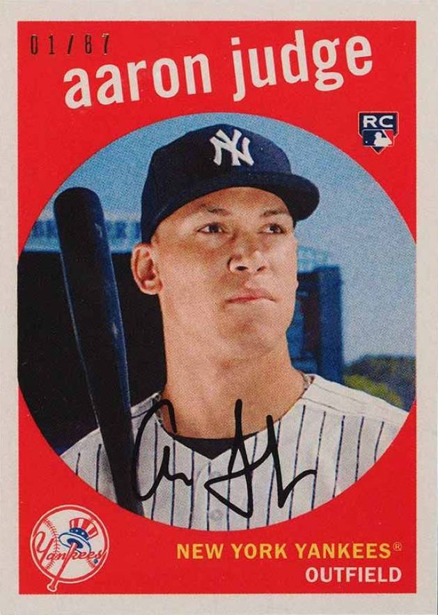 2017 Topps Transcendent Collection Topps History Aaron Judge Aaron Judge #1959 Baseball Card