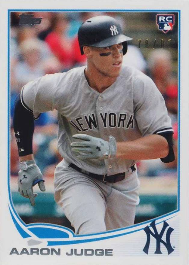 2017 Topps Transcendent Collection Topps History Aaron Judge Aaron Judge #2013 Baseball Card