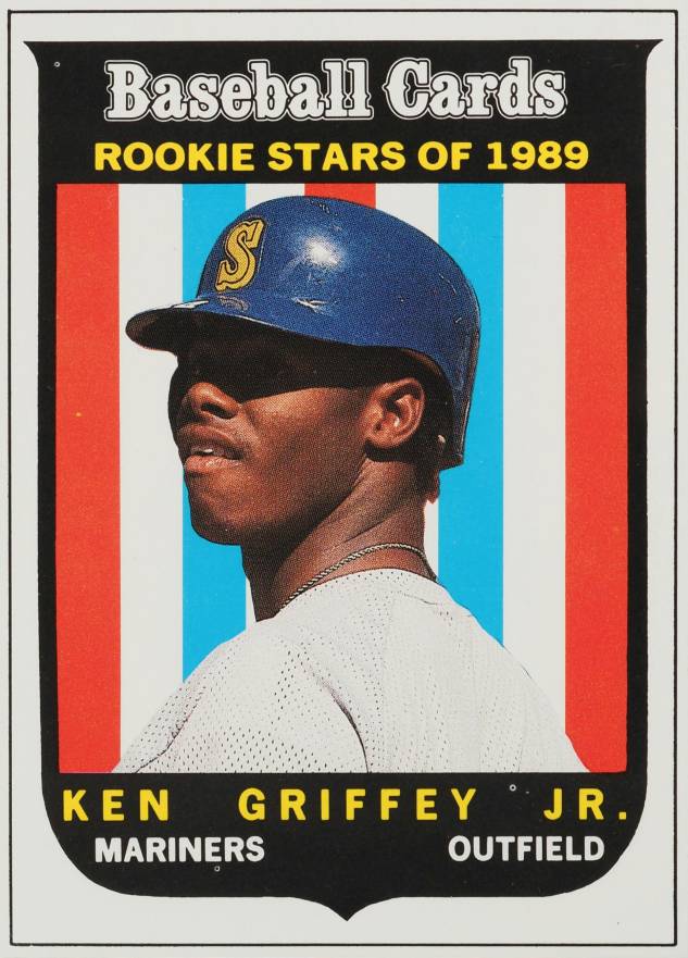 1989 Baseball Cards Magazine Repli-Cards Ken Griffey Jr. #63 Baseball Card