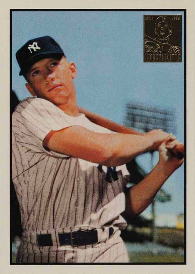 1997 Topps Mantle Finest 1953 Bowman Reprint #22 Baseball Card