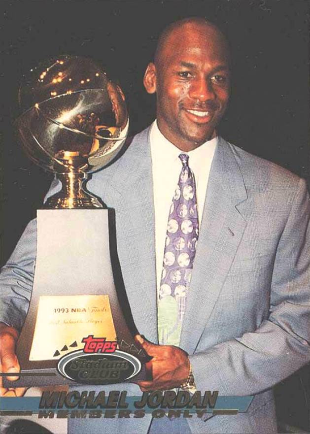 1993 Stadium Club Members Only 59 Michael Jordan # Basketball Card
