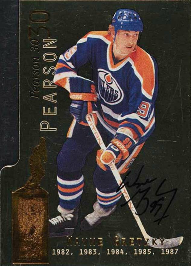 1999 BAP Millennium Pearson Wayne Gretzky #P-9 Hockey Card