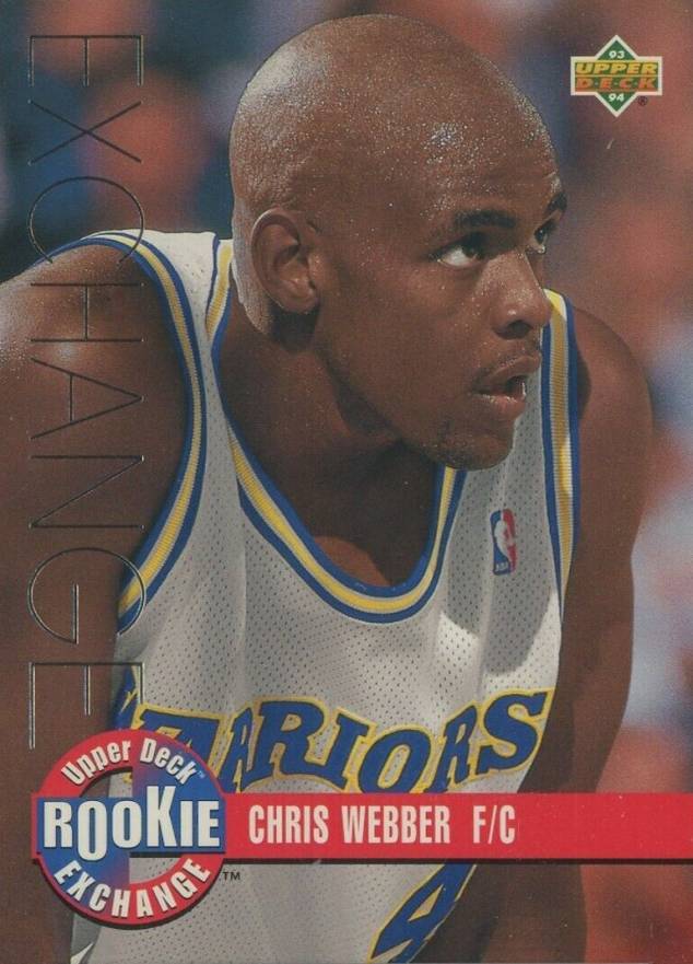 1993 Upper Deck Rookie Exchange Chris Webber #RE1 Basketball Card
