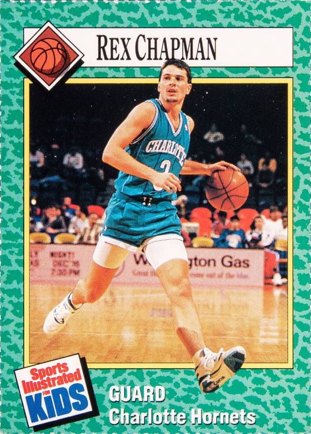 1990 S.I. For Kids Rex Chapman #150 Basketball Card