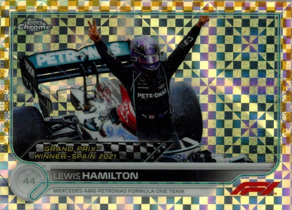 2022 Topps Chrome Formula 1 Lewis Hamilton #154 Other Sports Card