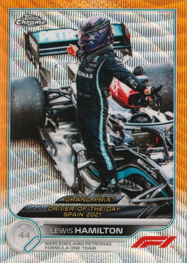 2022 Topps Chrome Formula 1 Lewis Hamilton #176 Other Sports Card