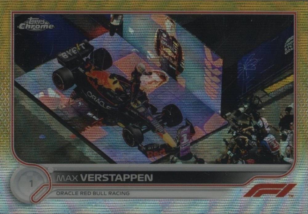 2022 Topps Chrome F1 Sapphire Max Verstappen #2 Red Bull Low Pop! PSA 9  💎🔥