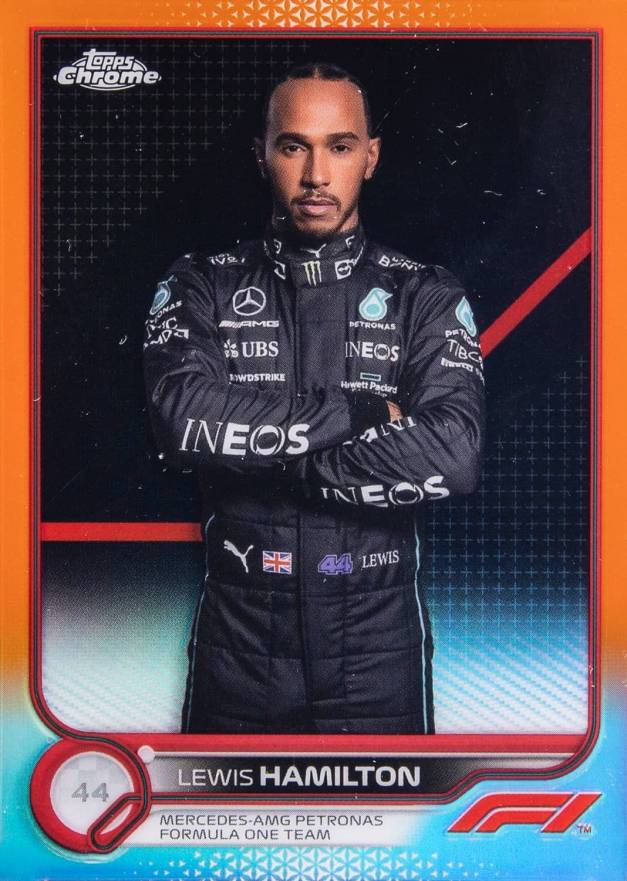 2022 Topps Chrome Formula 1 Lewis Hamilton #5 Other Sports Card