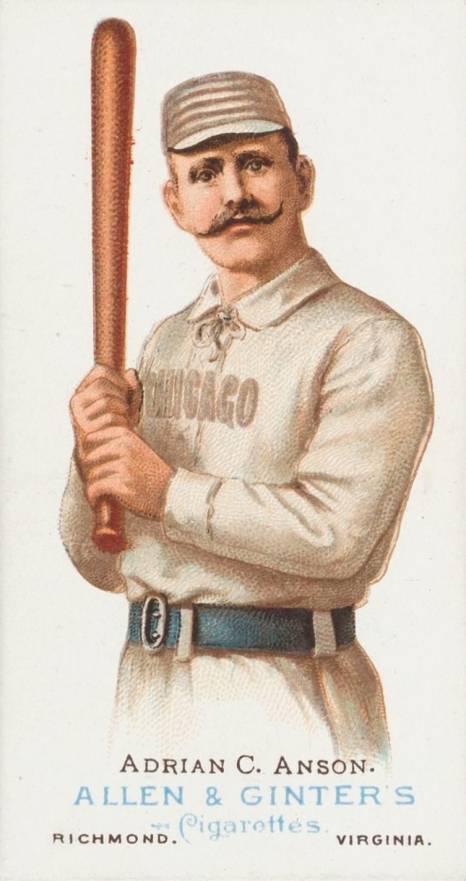 1888 Allen & Ginter Adrian Anson # Baseball Card