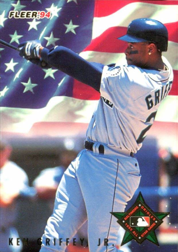 1994 Fleer All-Stars Ken Griffey Jr. #10 Baseball Card