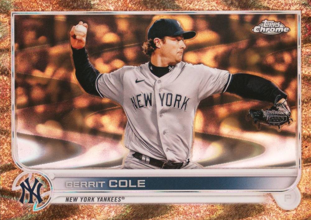 2022 Topps Gilded Collection Gerrit Cole #36 Baseball Card