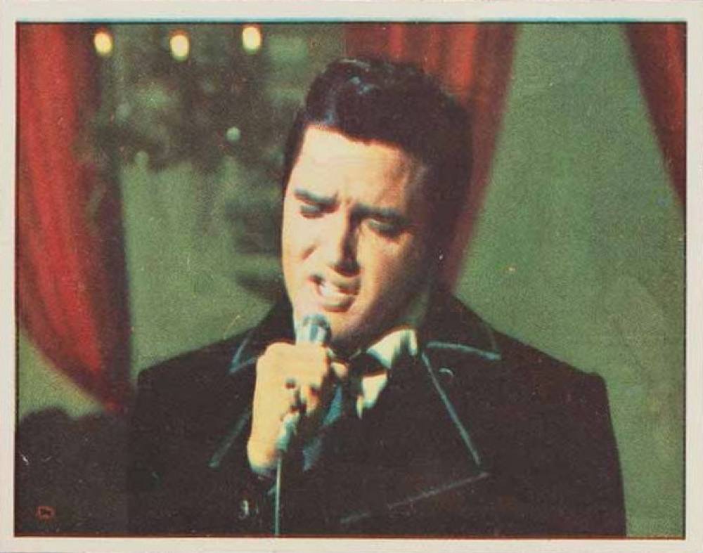 1972 Panini Cantanti 72 Elvis Presley #71 Non-Sports Card